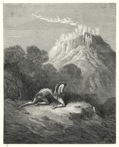 Illustration de Gustave Doré pour Le Paradis Perdu de Milton, Livre XI, vers 208-210 - Gustave Dore